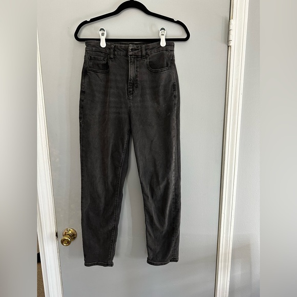 American Eagle Jean Size 26 Black Straight Leg - Picture 1 of 3